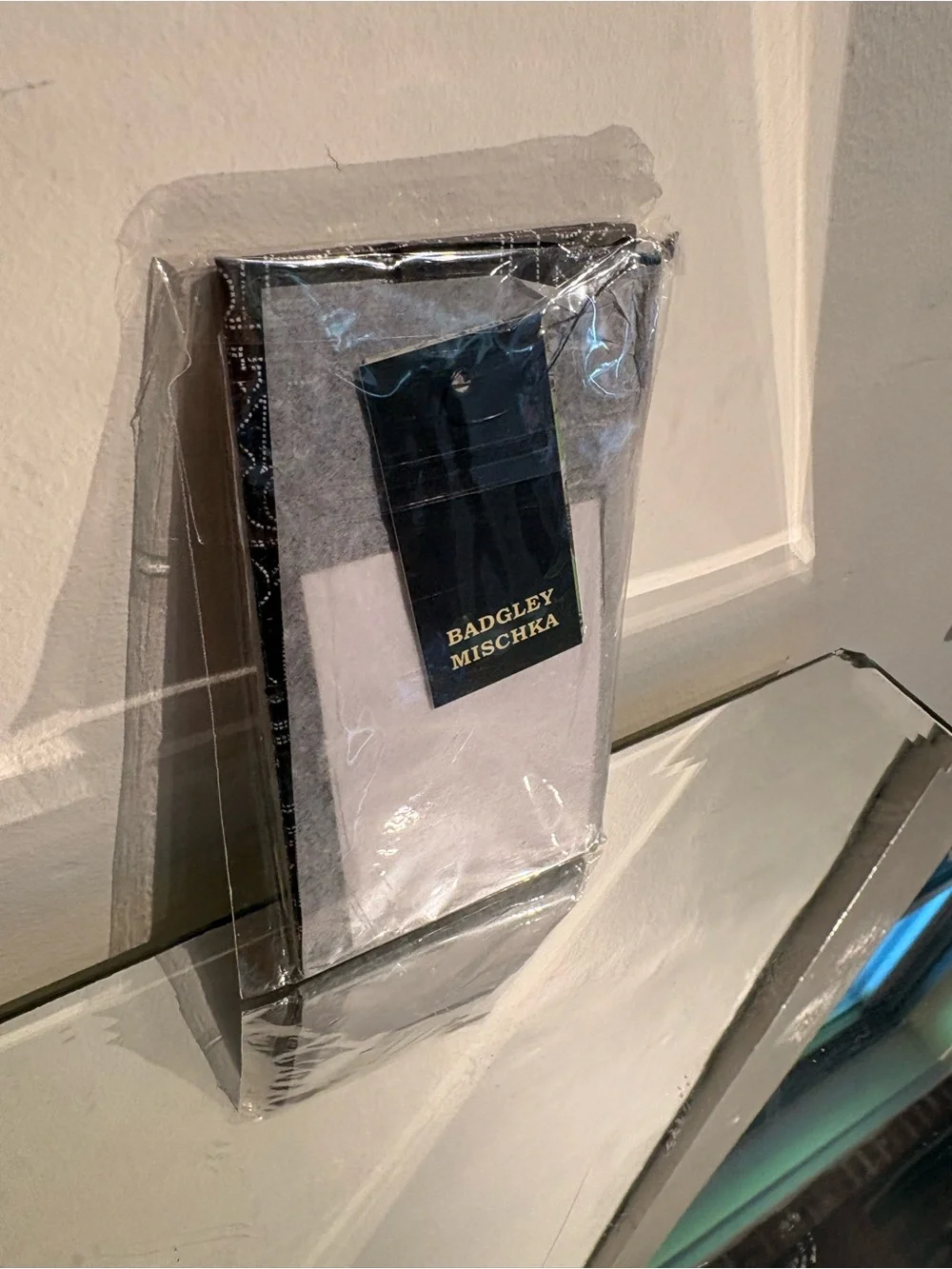 Badgley Mischka vegan leather wallet